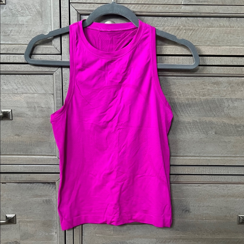 lululemon athletica Fuchsia Tank Top
